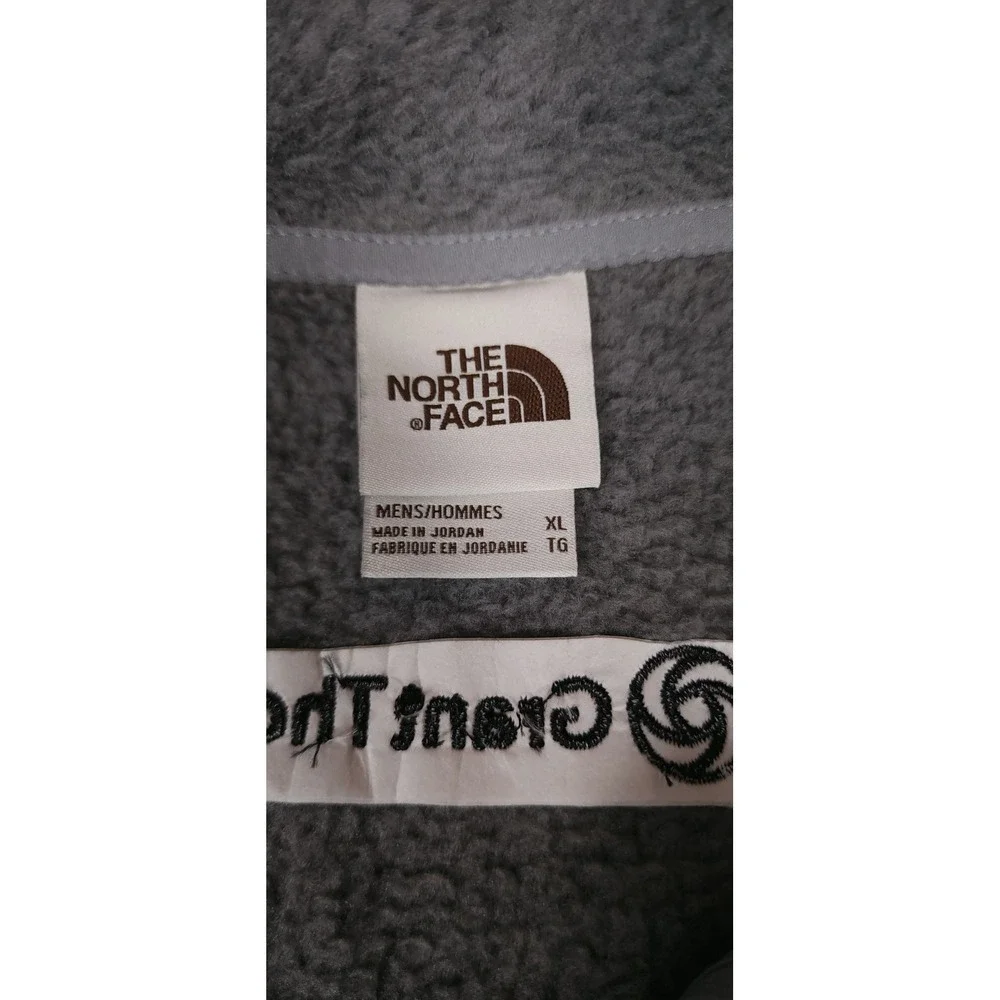 The North Face Sweater Fleece Vest Heather Gray NF0A47FA NEW Grant Thornton